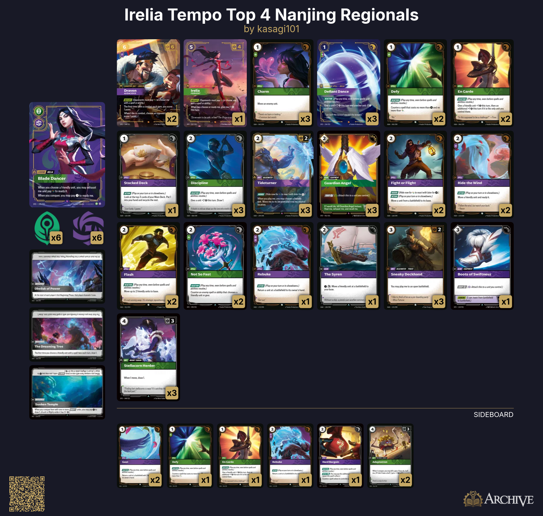 Irelia Tempo Deck — Nanjing Regional Top 4 | Chinese Language